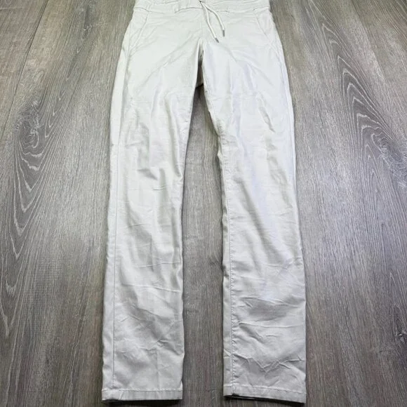 Flog Womens Blue & White Drawstring Waist Slim Ankle Shely Pants Sz 29 Lot Of 2